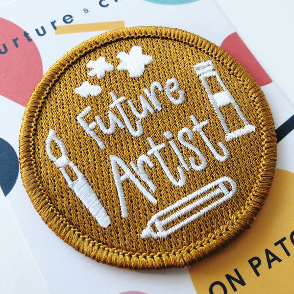 Future Artist Iron-on Patch - Nurture and Cheer