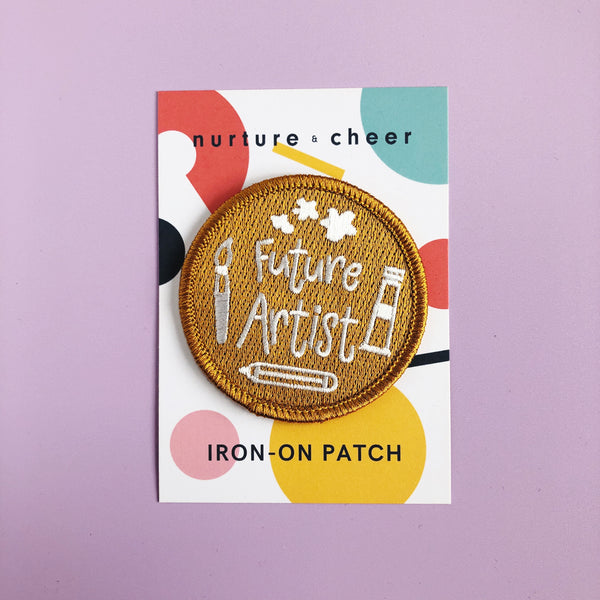 Future Artist Iron-on Patch - Nurture and Cheer