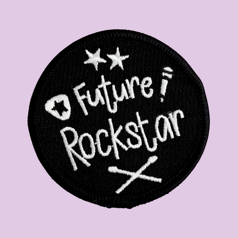 Future Rockstar Iron-on Patch - Nurture and Cheer