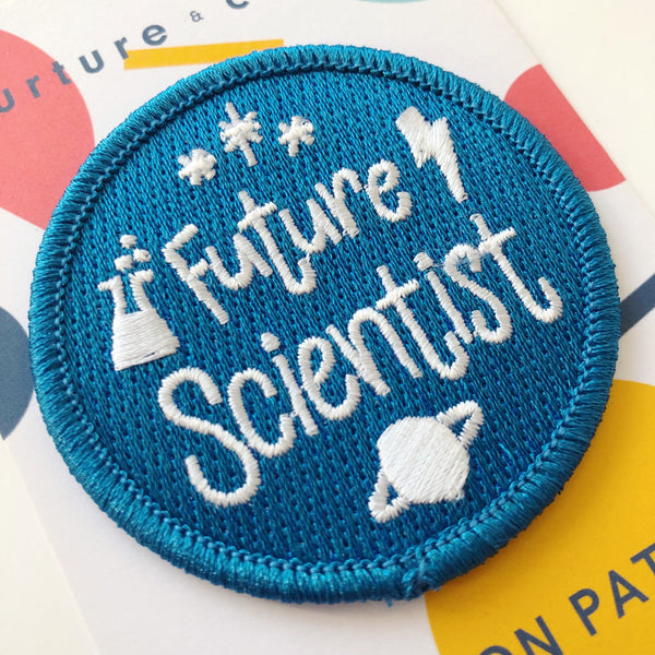 Future Scientist Iron-on Patch - Nurture and Cheer