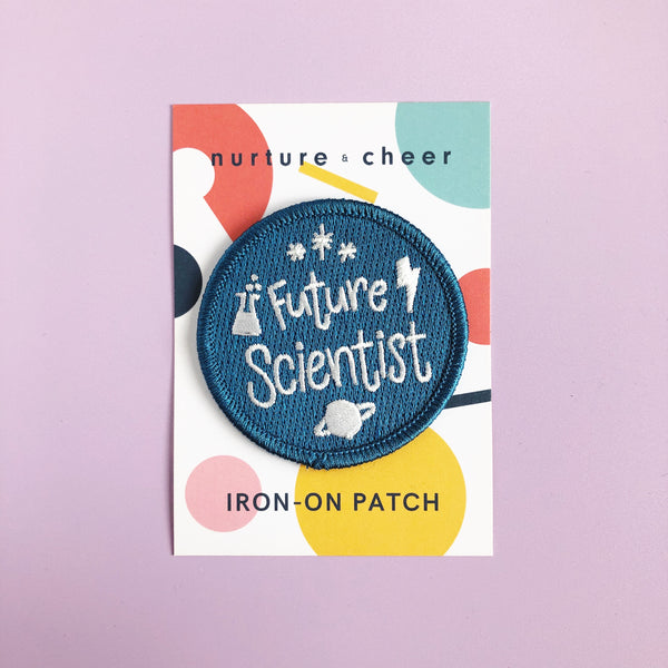 Future Scientist Iron-on Patch - Nurture and Cheer