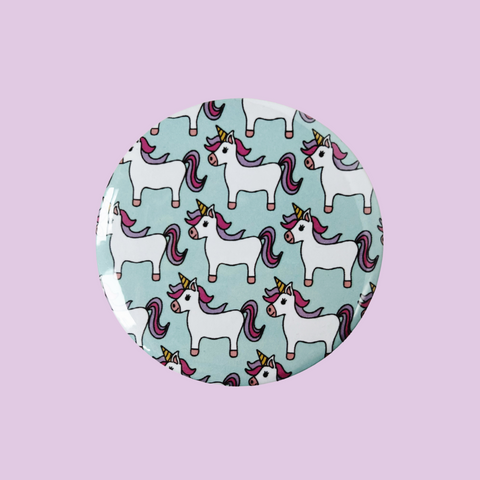 Magical Unicorns Button Badge