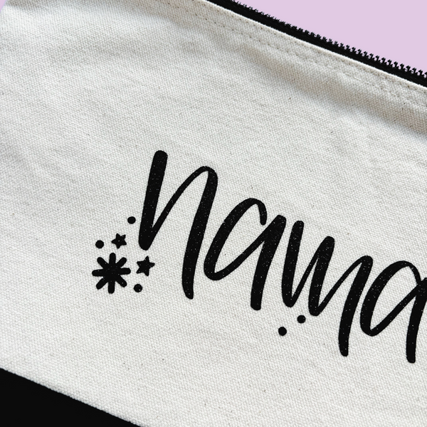 Namaste Extra Large Fabric Pouch