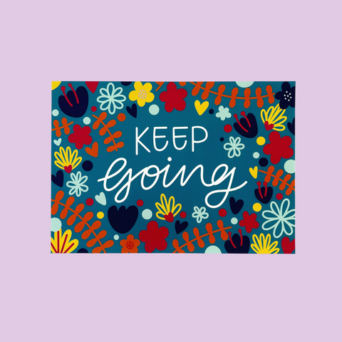 Keep Going A4 Print